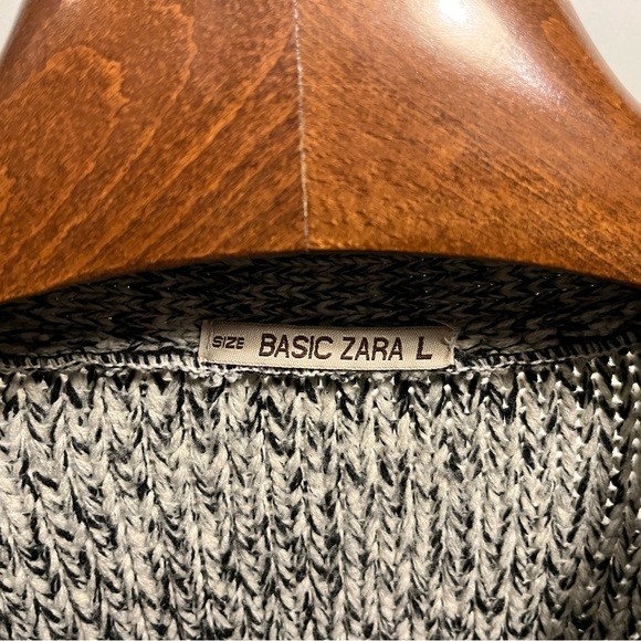 Black & White Chunky Cardigan - Picture 5 of 5